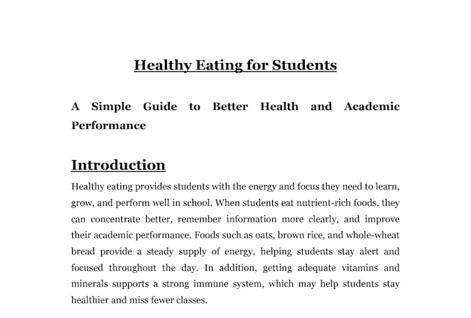 write engaging nutrition and food blog posts